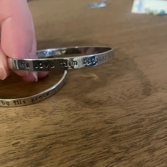 Set of 3 Religious Bangles. - Picture 6 of 7